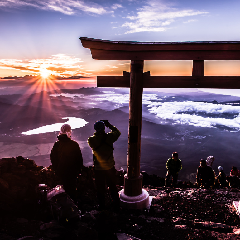 富士山ご来光